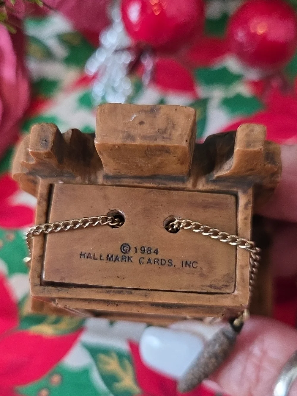 * 1984* Hallmark Old World Cuckoo Clock Collector's Ornament